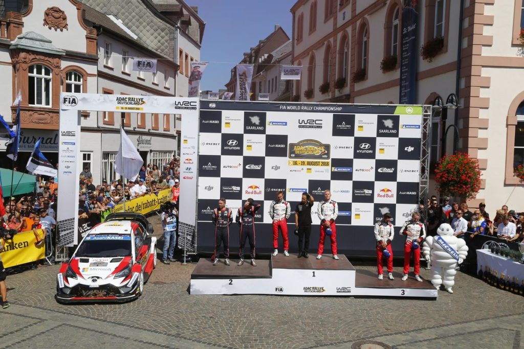 WRC - Ott Tänak wins the ADAC Rallye Deutschland for the second year in a row