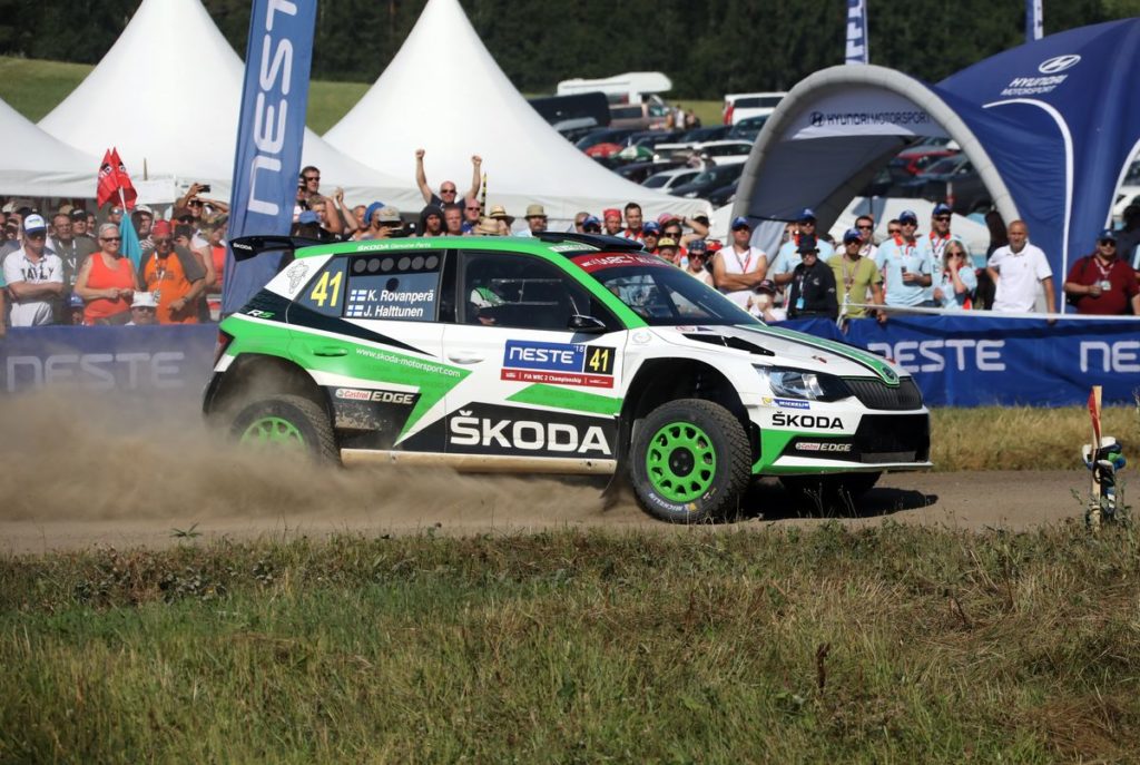 Škoda driver Kopecký wants to take the WRC 2 Championship lead