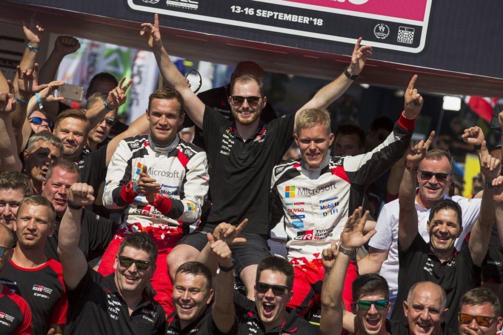 WRC - One-two for Toyota Gazoo Racing and a hat-trick for Tänak