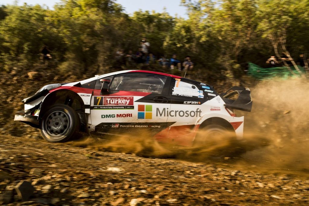 WRC - Toyota Yaris WRC trio unscathed after turbulent day in Turkey