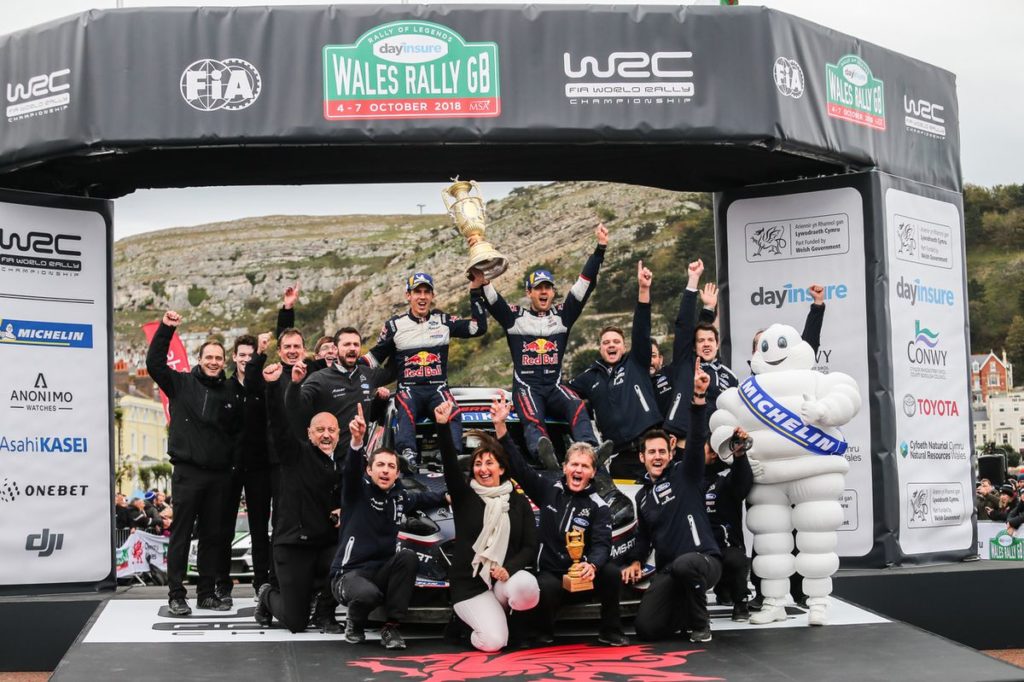 WRC - Back in the fight as Ogier wins in Wales