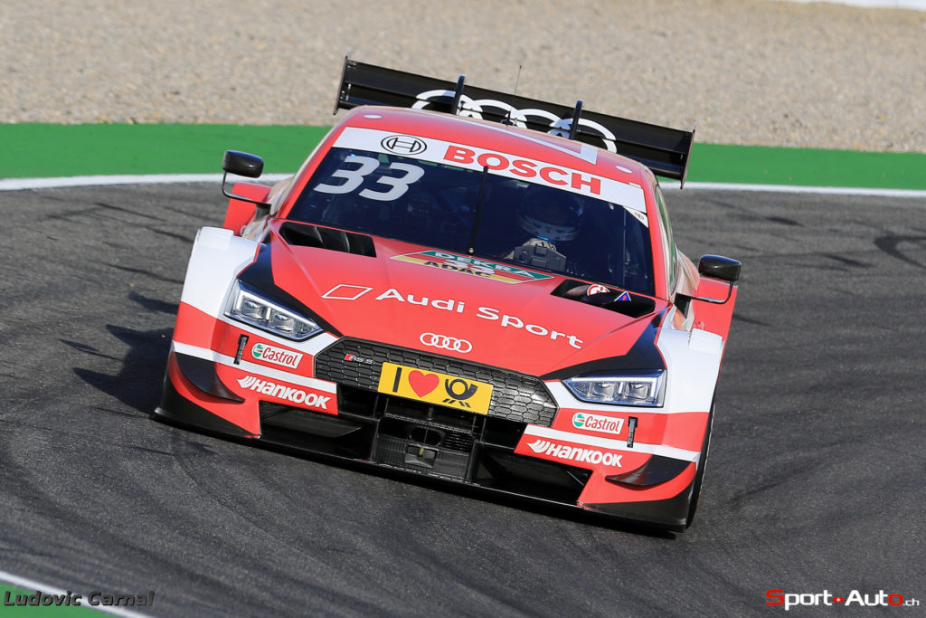 Fifth win in a row: Rast keeps DTM title race open with record