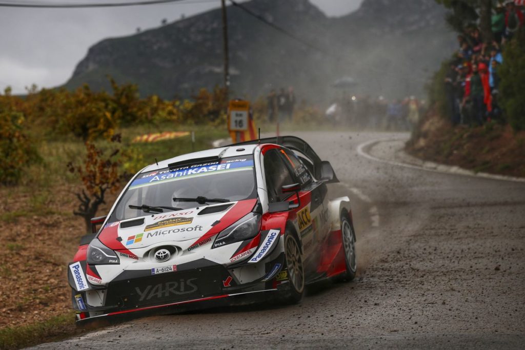 WRC - Latvala reigns for Toyota Gazoo Racing after a day of rain in Spain