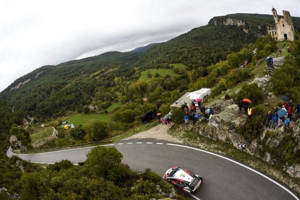 WRC - Toyota Gazoo Racing completes a rollercoaster rally in Spain