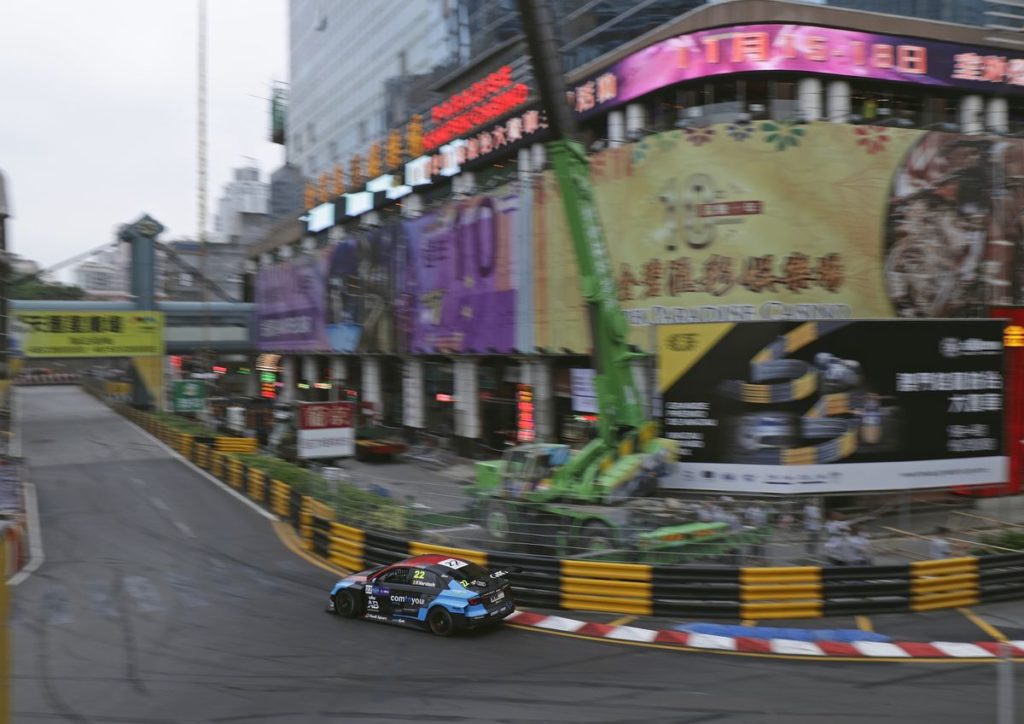 Zwei Siege für Audi Sport customer racing in Macau