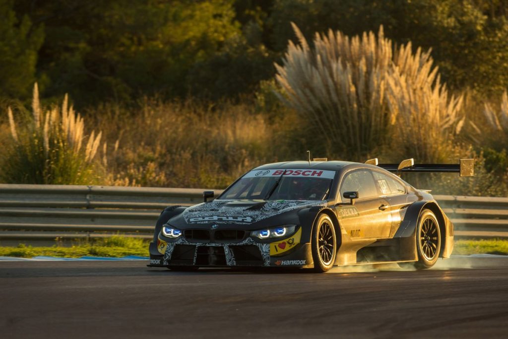 BMW M Motorsport completes first test with the new 2019 season BMW M4 DTM