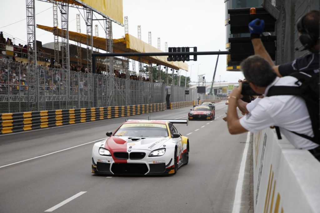 Augusto Farfus, BMW Team Schnitzer und der BMW M6 GT3 triumphieren beim FIA GT World Cup in Macau