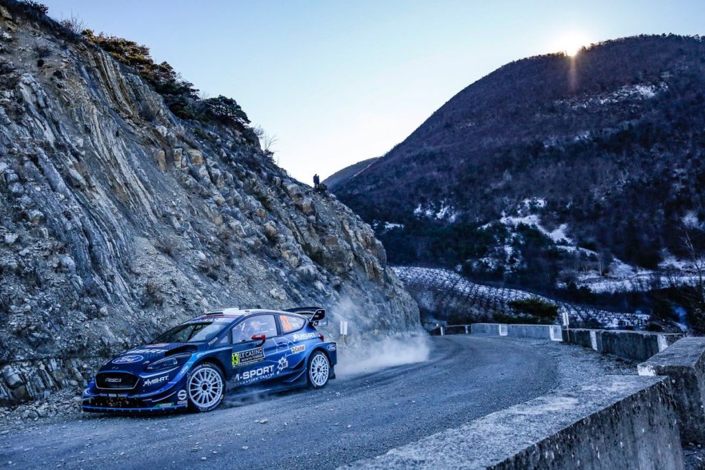 WRC - Evans rolls the dice in Monte