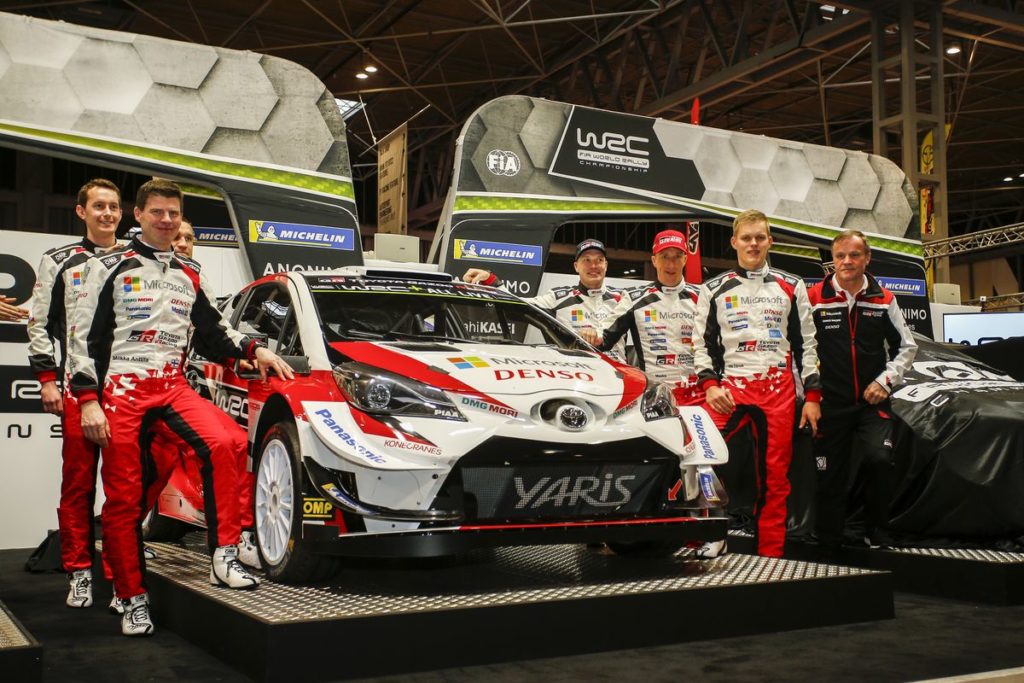 Toyota Gazoo Racing World Rally Team launches 2019 challenge at the Autosport International show