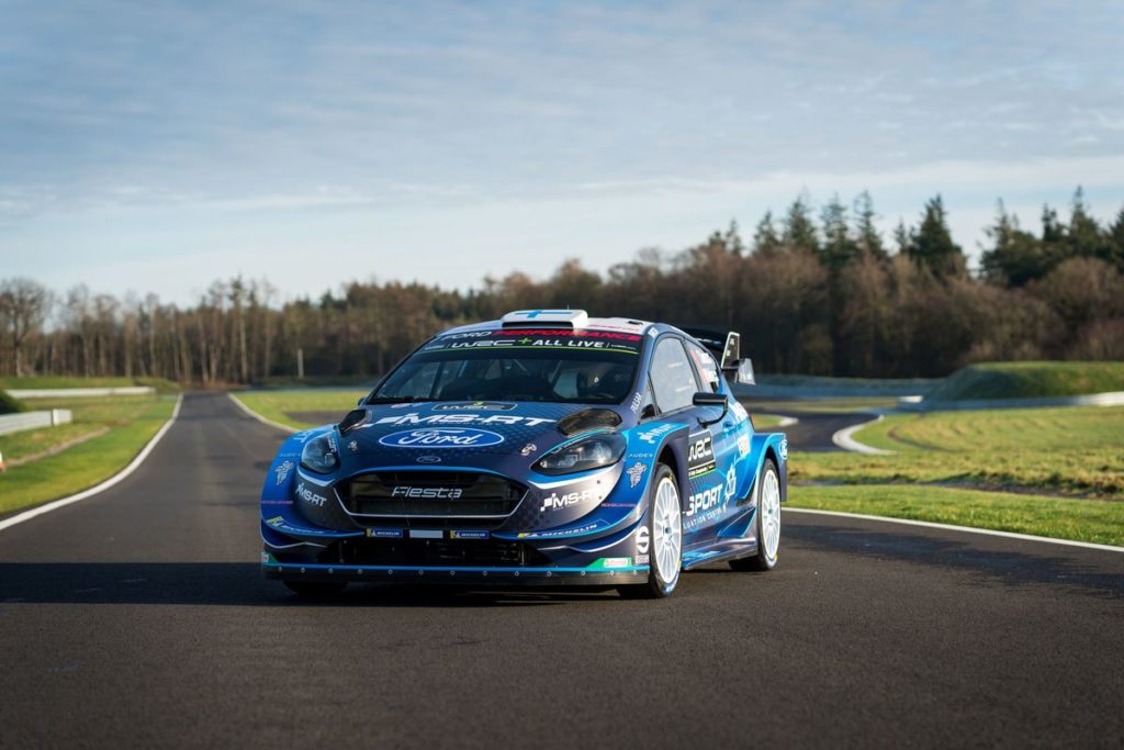 WRC - M-Sport Ford reveal 2019 livery at Autosport International