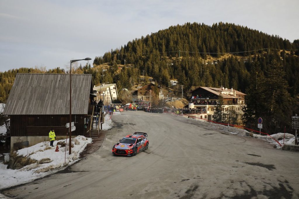 WRC Rallye Monte Carlo: Hyundai Motorsport mit spektakulärem Saisonauftakt