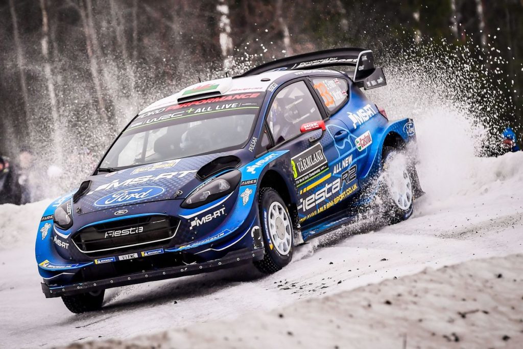 WRC - M-Sport Ford show speed in Sweden