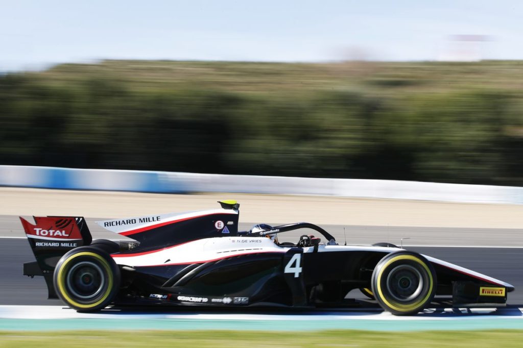 FIA Formula 2 - De Vries still fastest on Day 2 of testing