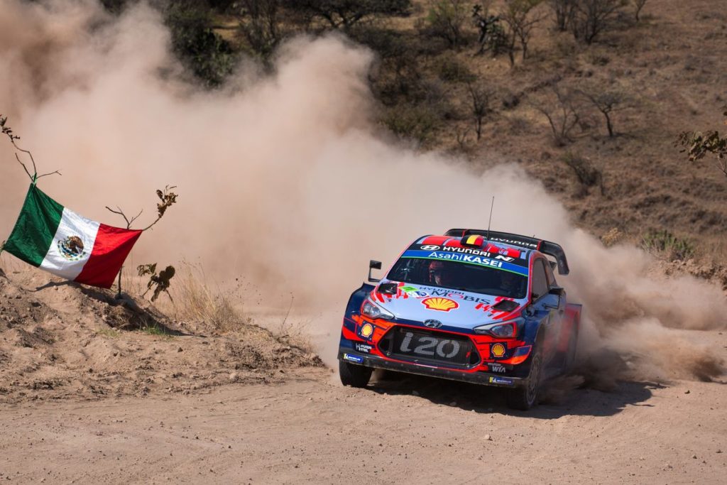 WRC - Difficult day for Hyundai Motorsport on the first complete day of action at Rally México