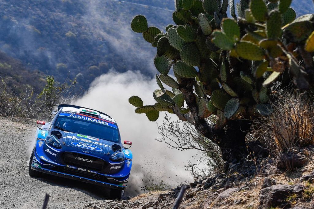 WRC - Evans holds second in Mexico