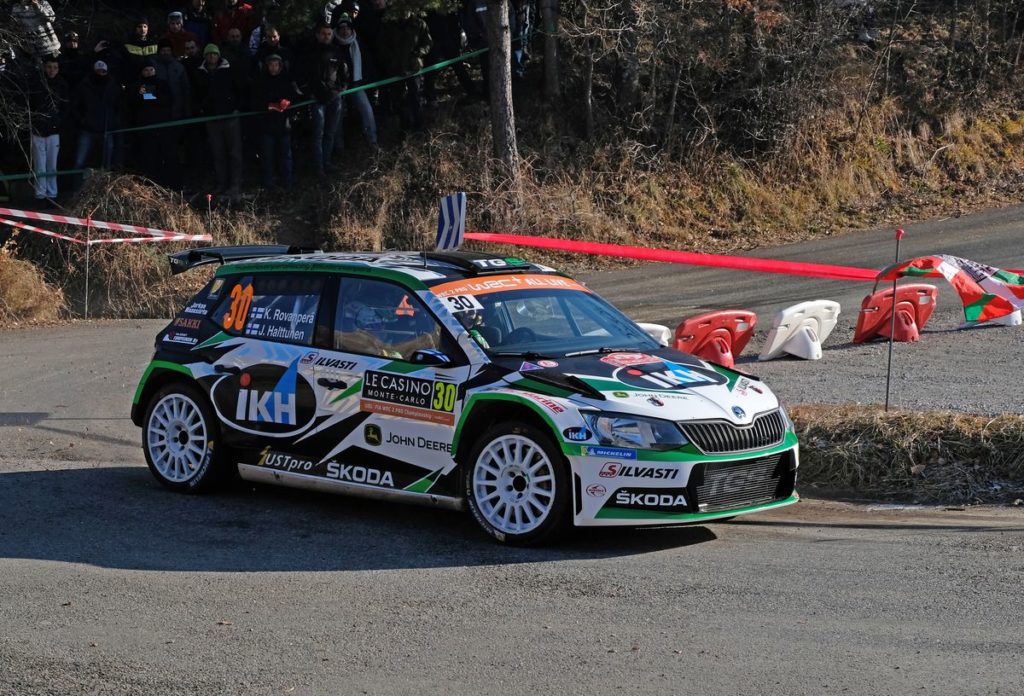 Škoda Motorsport’s Kalle Rovanperä fighting for WRC 2 Pro category lead
