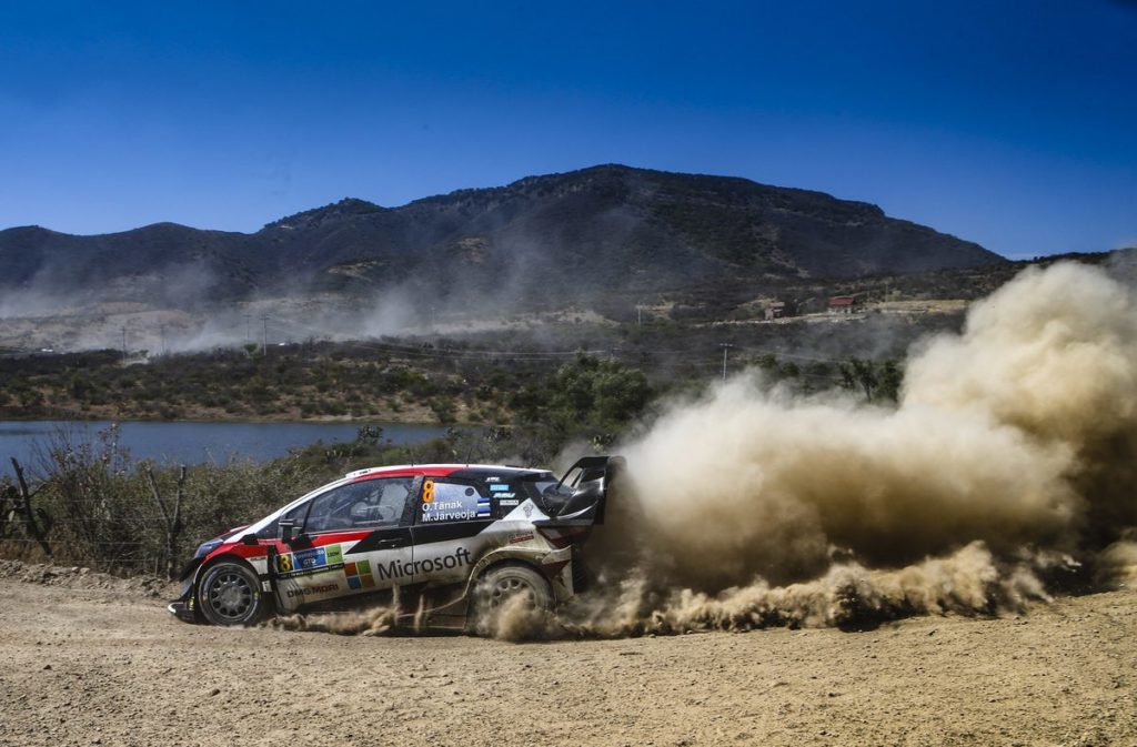 WRC -  Tänak and Toyota Gazoo Racing finish a strong second in Mexico