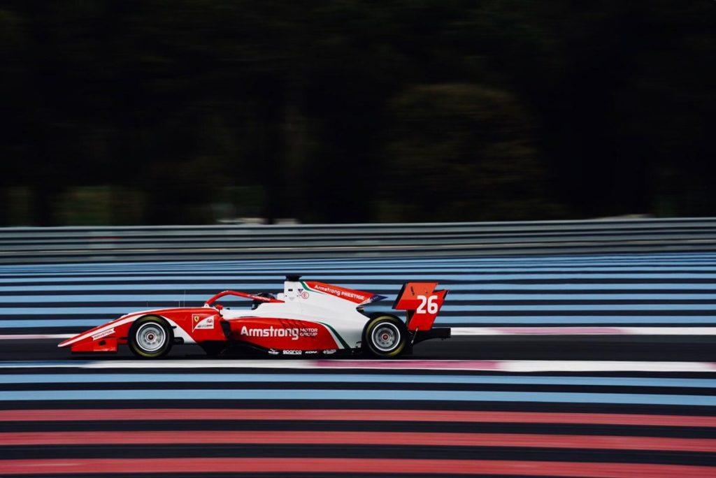 FIA Formula 3 - Marcus Armstrong sets the pace at Le Castellet