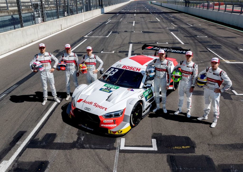 The moment of truth for the new Audi RS 5 DTM
