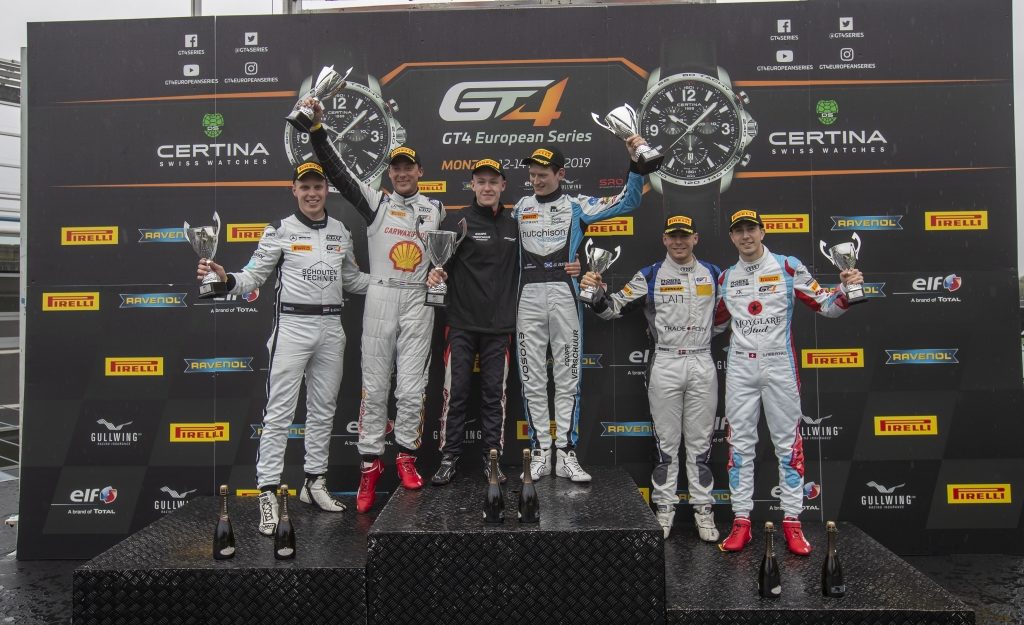 GT4 European Series – Cédric Freiburghaus sur le podium à Monza, Pascal Bachmann sur le podium en AM