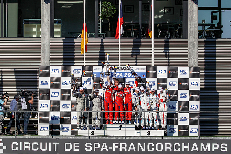 24h Series - Daniel Allemann et le Herberth Motorsport deuxième des 12h de Spa, victoire pour la Scuderia Praha