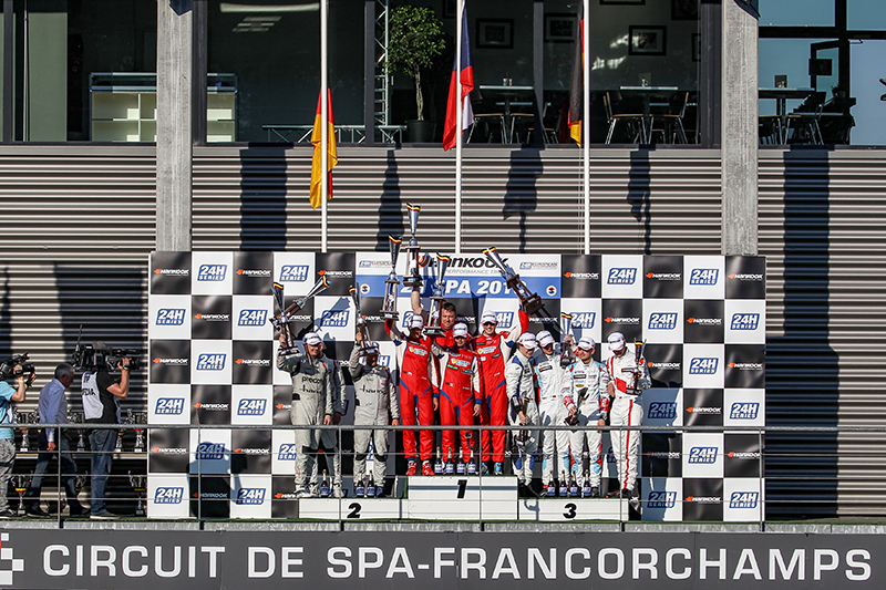 12h Spa goes down to the wire for Bohemia Energy racing with Scuderia Praha