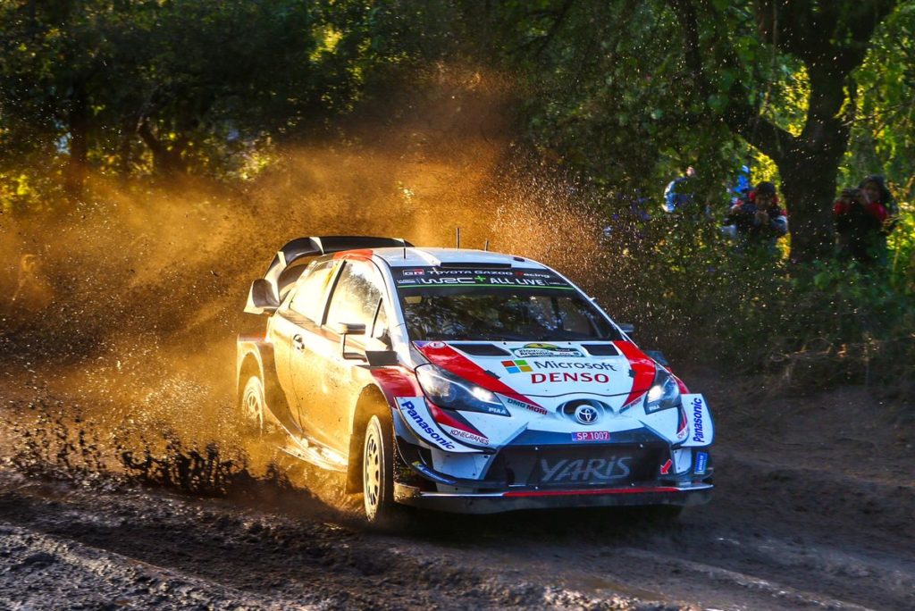 Toyota Gazoo Racing battles through the mud in Argentina