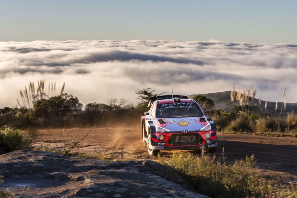 Hyundai Motorsport completed the penultimate day of Rally Argentina with a 1-2 on the overall classification
