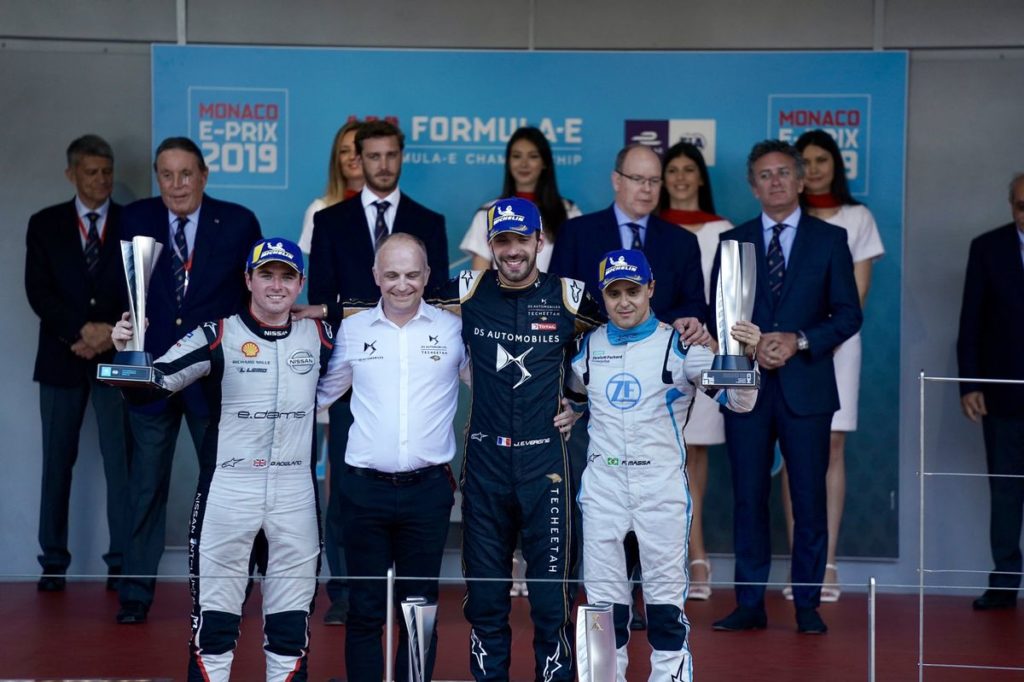 Formule E: Jean-Eric Vergne (DS Techeetah) victorieux à Monaco