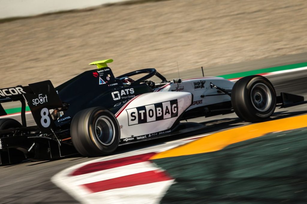 Cruel luck for Fabio Scherer during Formula 3 opener in Spain