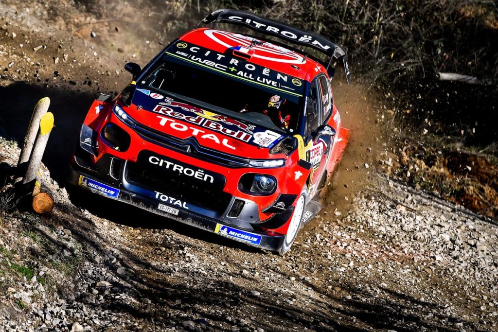 The C3 WRC remains second ahead of final sprint