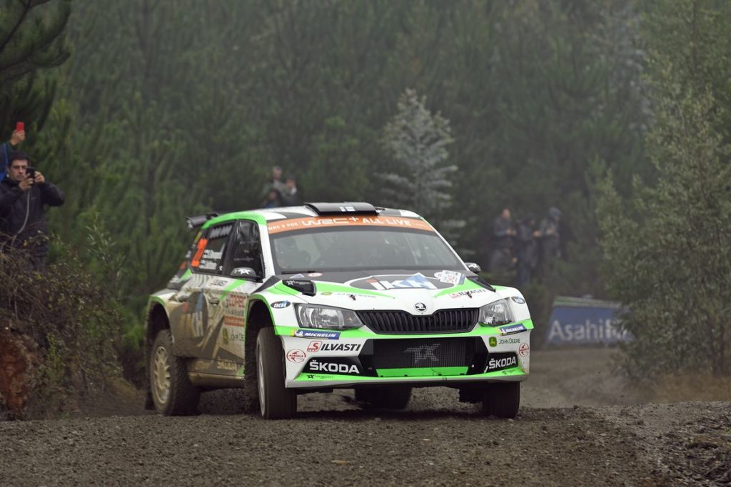 ŠKODA works driver Kalle Rovanperä conquered first victory in WRC 2 Pro category