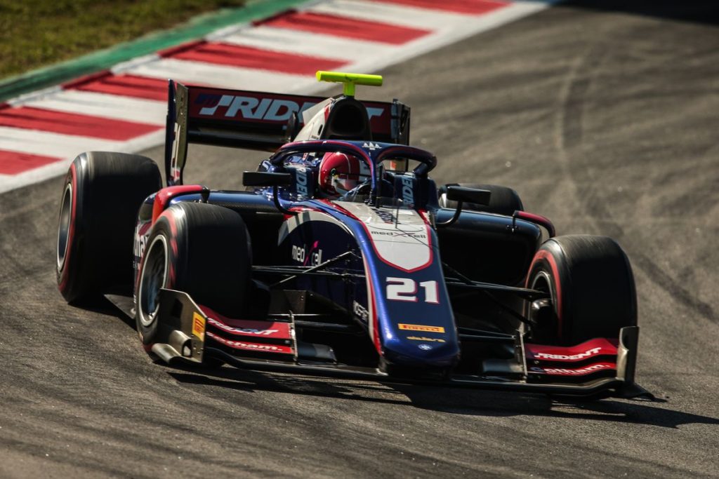 Boschung scores first points finish for Trident in 2019 F2 season
