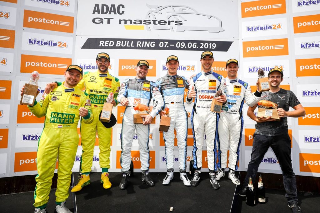 ADAC GT Masters - Red Bull Ring: Third win of season for Corvette duo Pommer and Kirchhöfer