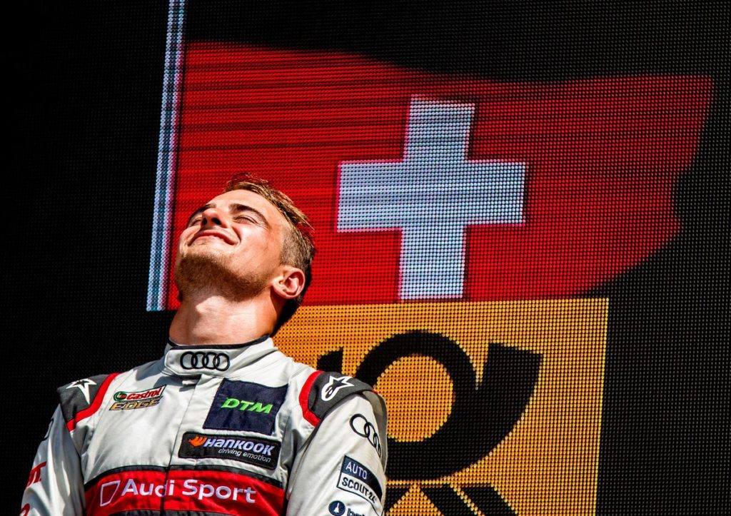 DTM - Hot stuff: Nico Müller celebrates second DTM victory