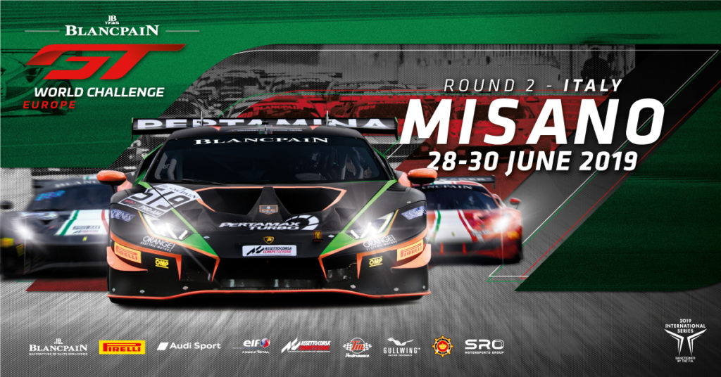 Blancpain GT World Challenge Europe returns to action with packed 27-car grid for Misano contest