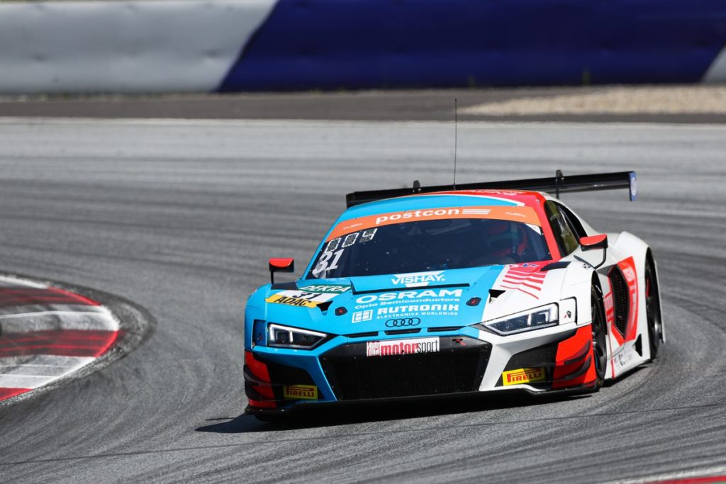 Patric Niederhauser goes into the ADAC GT Masters summer break as championship leader