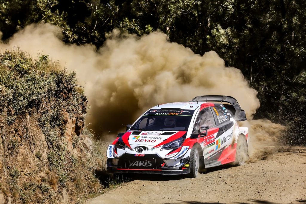 WRC - A 1-2-3 for the Toyota Yaris WRC after the opening day