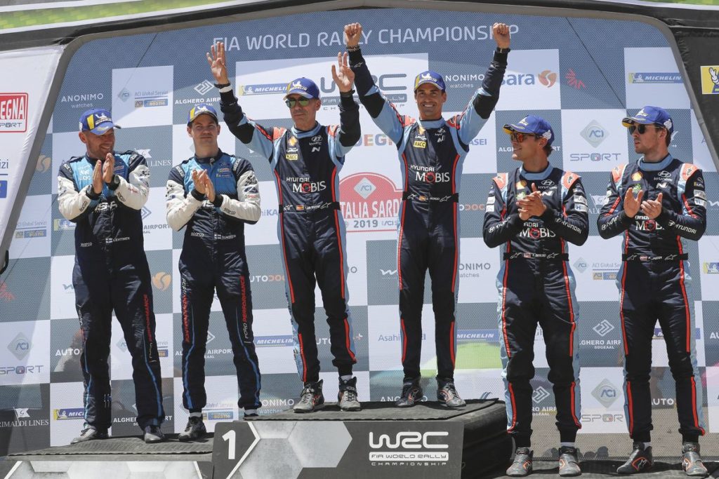 WRC – Dany Sordo l’emporte en Sardaigne
