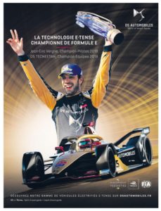 Formule E: DS remporte les deux titres