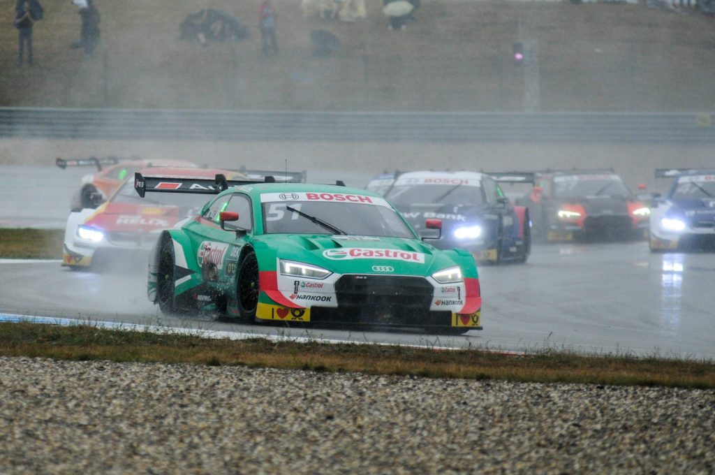 DTM - Double podium for Audi in rain battle at Assen