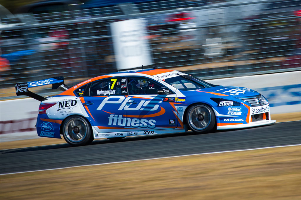 André Heimgartner has great race pace in Race 1 at Ipswich