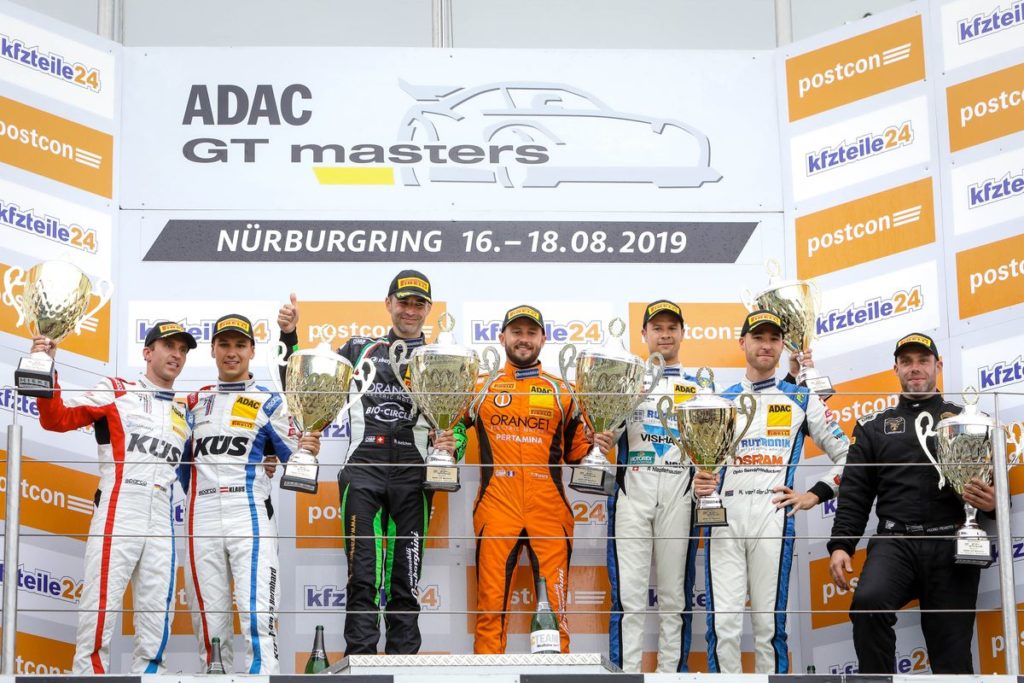 Lamborghini dominiert beim ADAC GT Masters auf dem Nürburgring