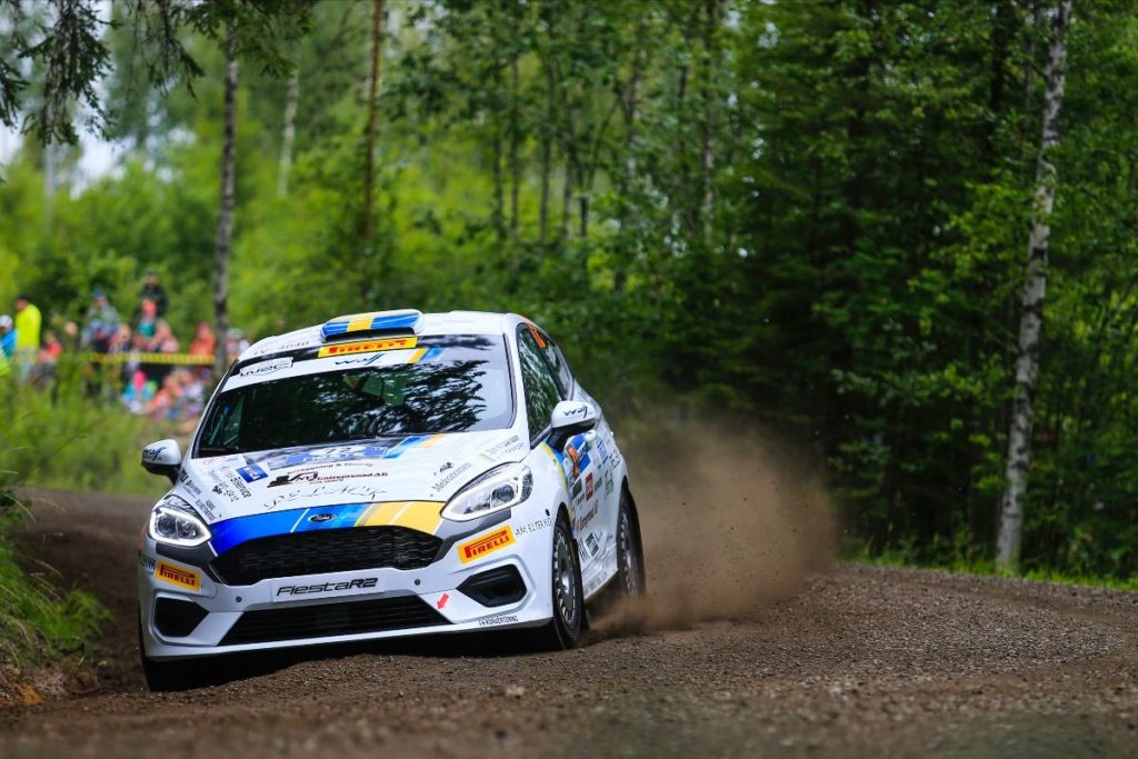 Tom 'consistent' Kristensson leads the FIA Junior WRC