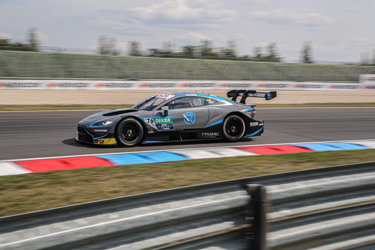 Aston Martin Vantage DTM startet auf dem Lausitzring ins letzte Saisondrittel