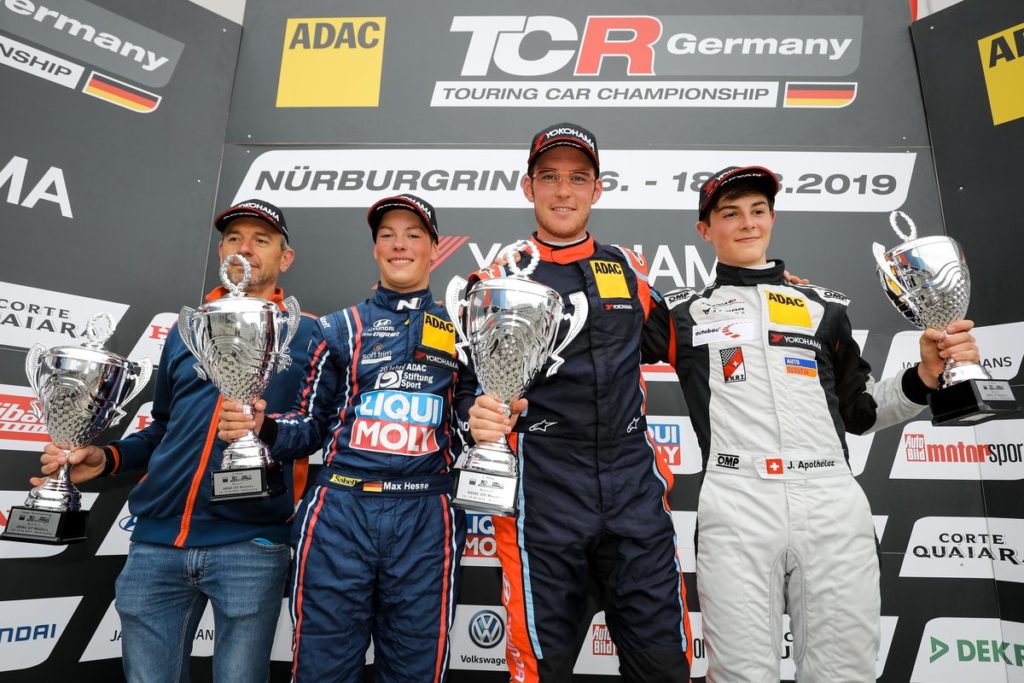 ADAC TCR Germany – Pascal Eberle et Julien Apotheloz sur le podium du Nürburgring