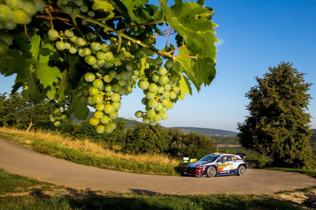 The FIA World Rally Championship (WRC) moves to Rallye Deutschland