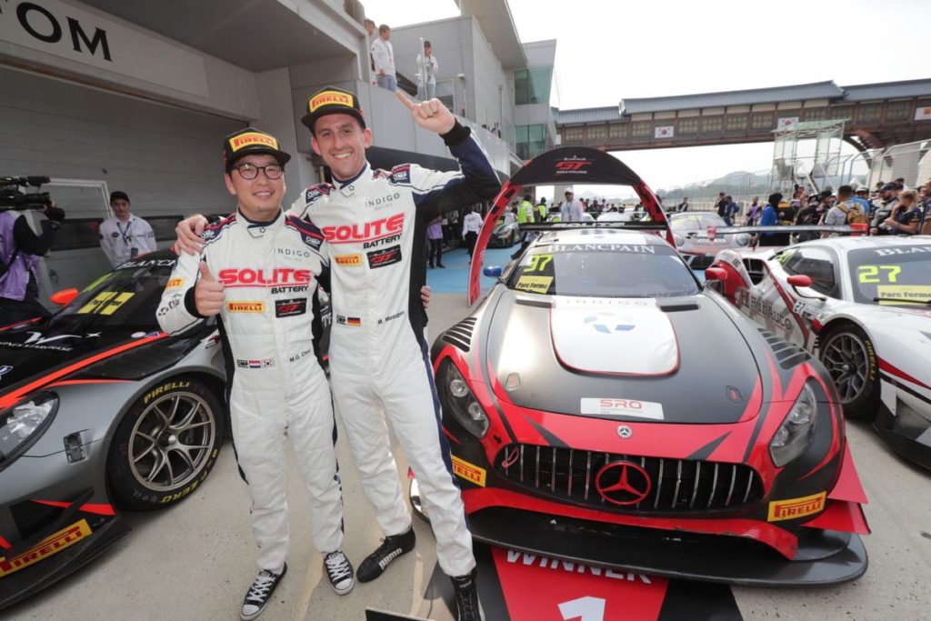 Blancpain GT World Challenge Asia - Indigo's Choi and Metzger fight back for popular home win at Yeongam