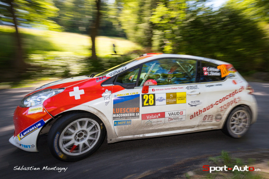 Championnat Suisse Rallye Junior : Sacha Althaus joue sa chance jusqu’au bout !