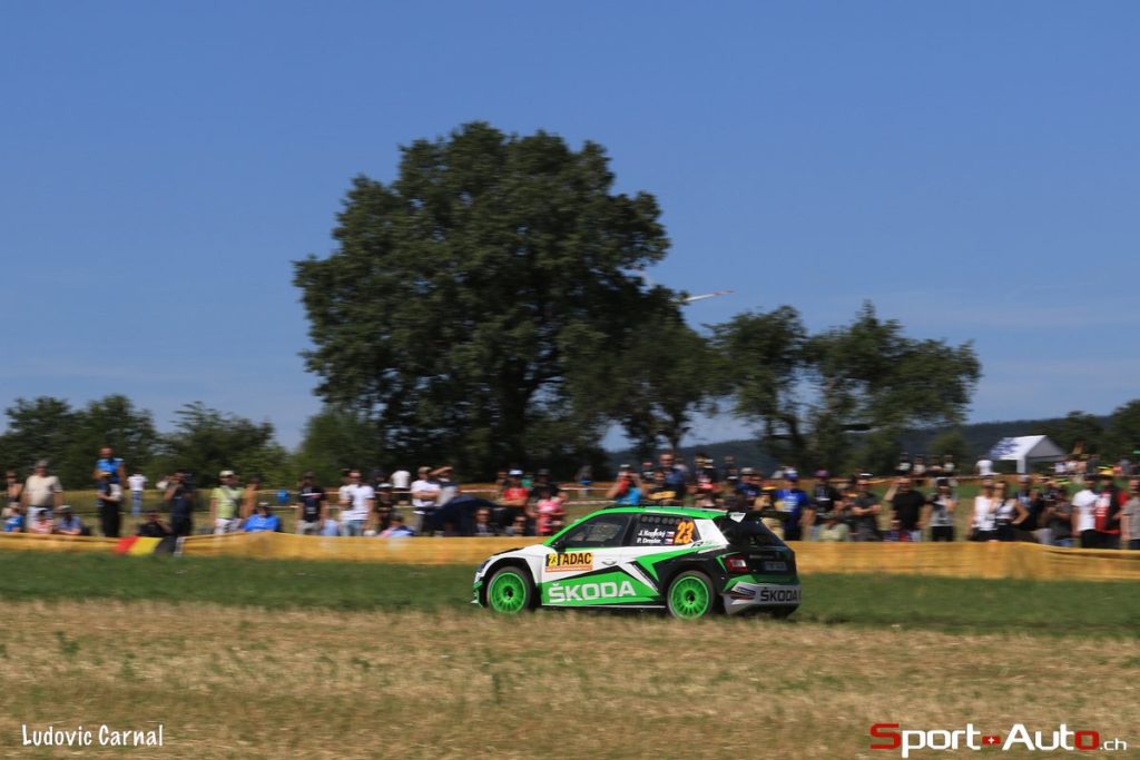 WRC - Jan Kopecký and Pavel Dresler conquer lead for ŠKODA in WRC 2 Pro